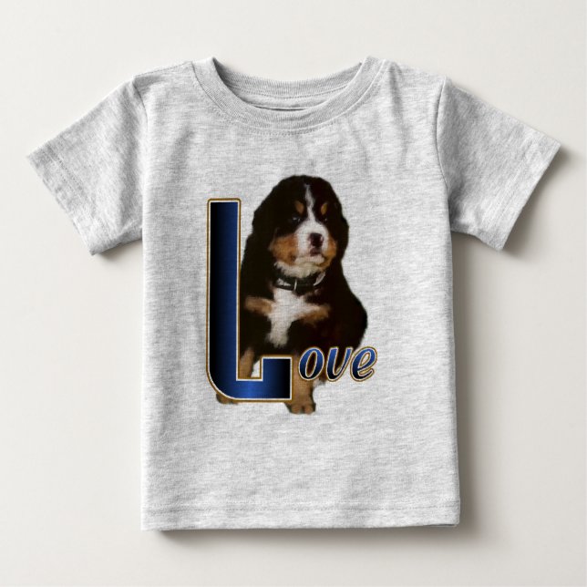 Bernese Mountain Dog Geschenke Baby T-shirt (Vorderseite)