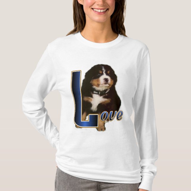 Bernese Mountain Dog Geschenke T-Shirt (Vorderseite)