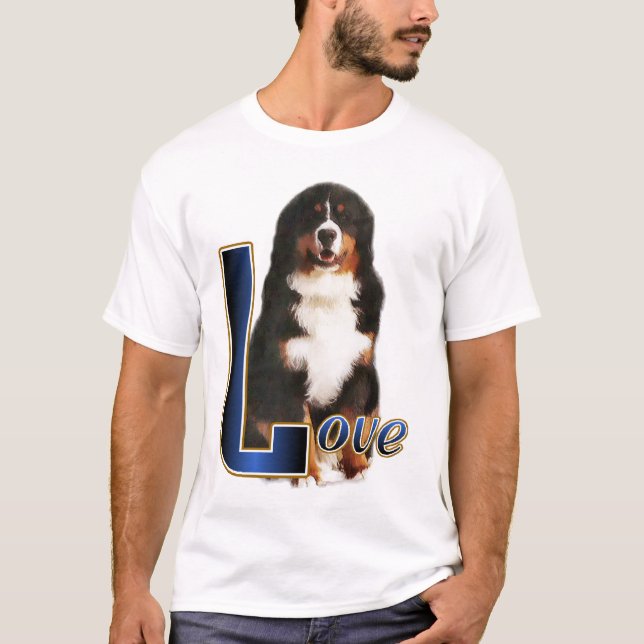 Bernese Mountain Dog Geschenke T-Shirt (Vorderseite)