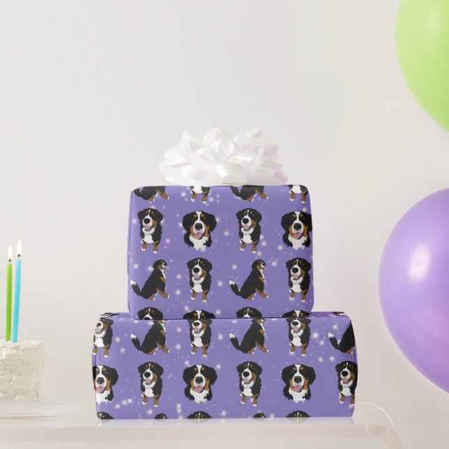 Bernese Mountain Dog Geschenkpapier (Partygeschenke)