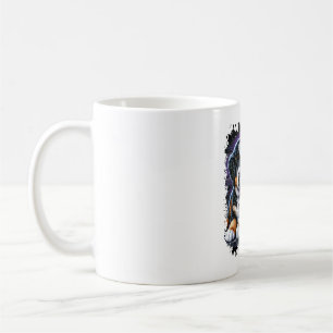 Bernese Mountain Dog Halloween Kaffeetasse