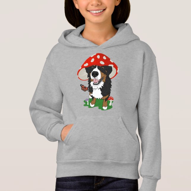 Bernese Mountain Dog Hoodie (Vorderseite)