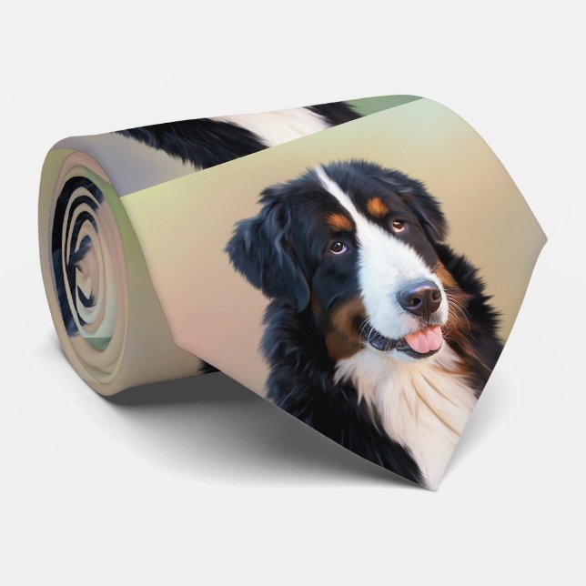 "bernese mountain dog", hund,welpe,Silhouette,name Krawatte (Gerollt)