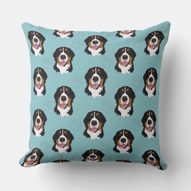 Bernese Mountain Dog Kissen (Vorderseite)