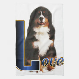 Bernese Mountain Dog Liebe Küchentuch