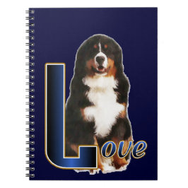 Bernese Mountain Dog Liebe Notizblock