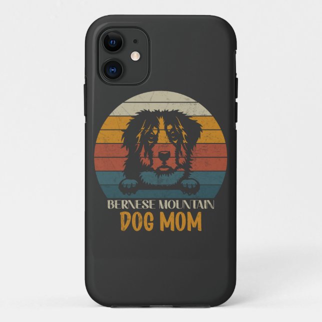 Bernese Mountain Dog Mama, Berner Hundemutter Case-Mate iPhone Hülle (Rückseite)