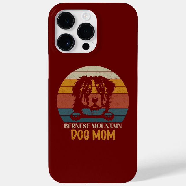 Bernese Mountain Dog Mama, Berner Hundemutter Case-Mate iPhone Hülle (Rückseite)