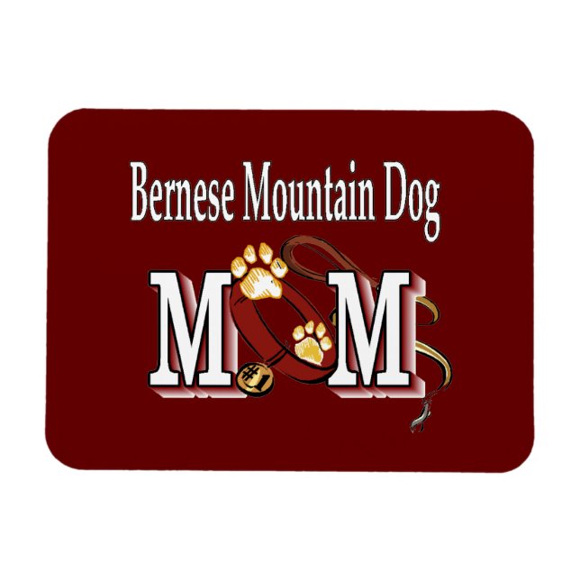 Bernese Mountain Dog MOM Magnet (Horizontal)