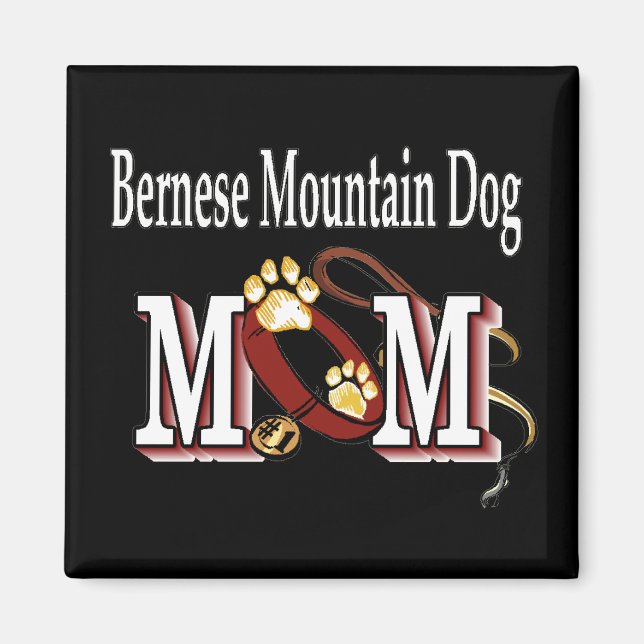 Bernese Mountain Dog MOM Magnet (Vorne)