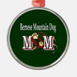 Bernese Mountain Dog MOM Silbernes Ornament