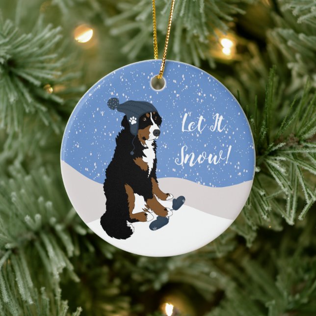 Bernese Mountain Dog Ornament (Baum)