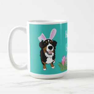 Bernese Mountain Dog Ostersonne Kaffeetasse