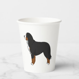 Bernese Mountain Dog Pappbecher