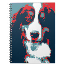 Bernese Mountain Dog Political Parody Poster