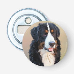 Bernese Mountain Dog Portrait Flaschenöffner