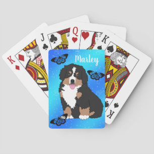 Bernese Mountain Dog Puppy Playing Cards Spielkarten