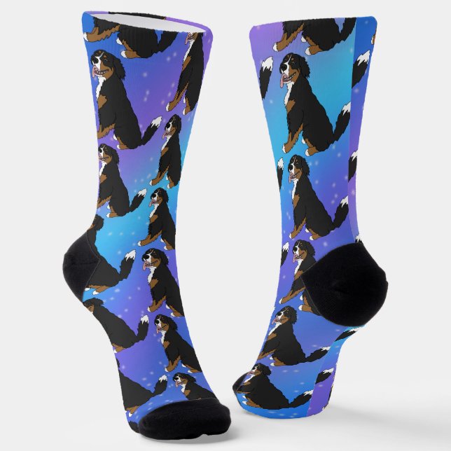 Bernese Mountain Dog Puppy Socken (Gewinkelt)