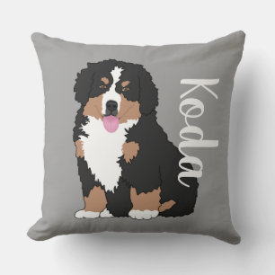 Bernese Mountain Dog Puppy Throw Kissen