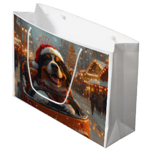 Bernese Mountain Dog Roller Untersetzer Weihnachte Große Geschenktüte