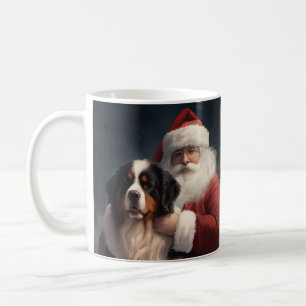 Bernese Mountain Dog Santa Claus Weihnachten Kaffeetasse