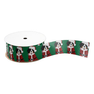 Bernese Mountain Dog Santa Paws Ripsband