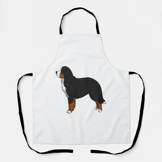 Bernese Mountain Dog Schürze (Vorderseite)