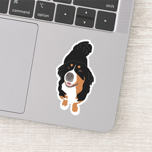 Bernese Mountain Dog Sticker (Detail)