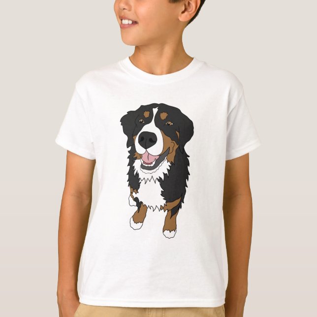 Bernese Mountain Dog T-Shirt (Vorderseite)