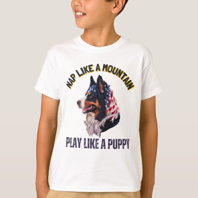 Bernese Mountain Dog T-Shirt (Vorderseite)
