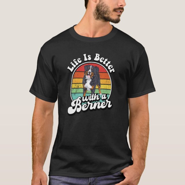 Bernese Mountain Dog T-Shirt (Vorderseite)