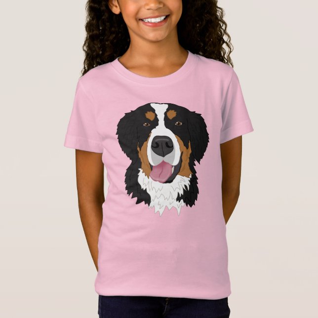 Bernese Mountain Dog T-Shirt (Vorderseite)