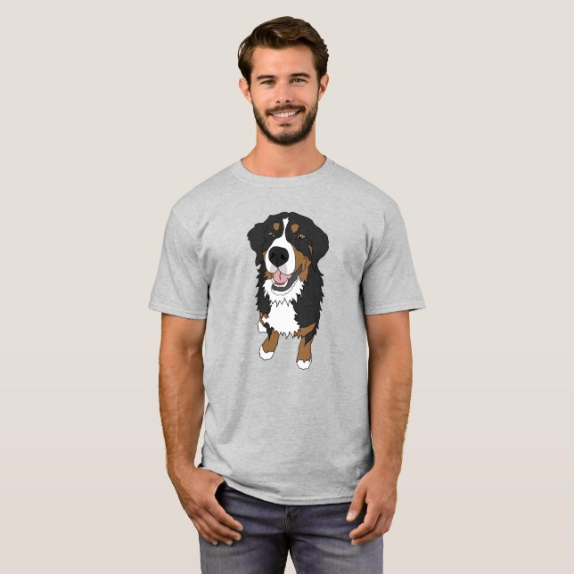 Bernese Mountain Dog T-Shirt (Vorne ganz)