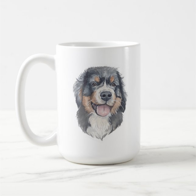 Bernese Mountain Dog Tasse | 15 oz (Links)