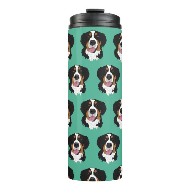 Bernese Mountain Dog Thermosbecher (Vorderseite)