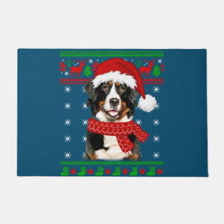 Bernese Mountain Dog Ugly Sweater Christmas Welpe Fußmatte