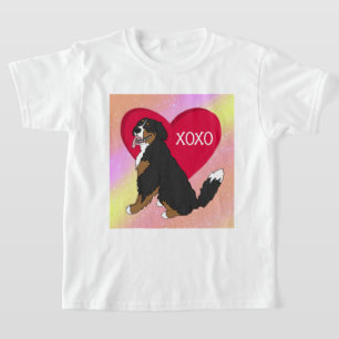 Bernese Mountain Dog Valentinstag T-Shirt