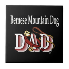 Bernese Mountain Dog Vater Fliese