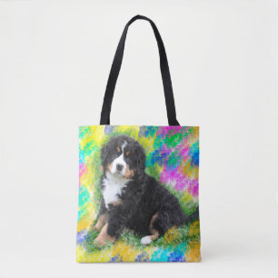 Bernese Mountain Dog Wasserfarben Malerei