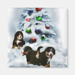 Bernese Mountain Dog Weihnachtsgeschenke Magnet