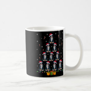 Bernese Mountain Dog Weihnachtsmannmütze Xmas Ligh Kaffeetasse