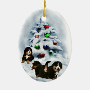Bernese Mountain Dog Weihnachtsschmuck