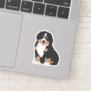 Bernese Mountain Dog Welpensticker Aufkleber
