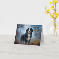 Bernese Mountain Halloween Beängstigend