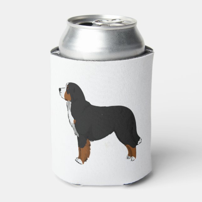Bernese Mountain Hund 2 Dosenkühler (Kanne Vorderseite)