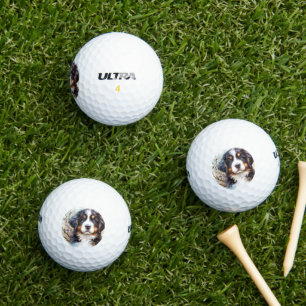 Bernese Mountain Hund AI Welppy Golfball