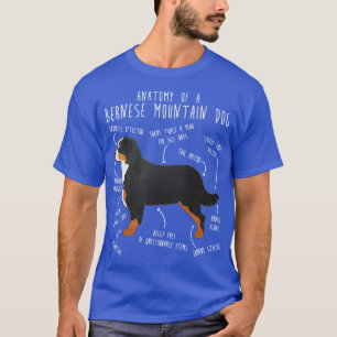 Bernese Mountain Hund Anatomie 2 T-Shirt