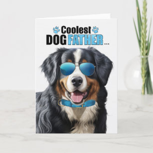 Bernese Mountain Hund Cooler Vater Vatertag Feiertagskarte