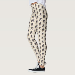 Bernese Mountain Hund Malerei - Original Hunde Kun Leggings