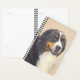 Bernese Mountain Hund Malerei - Original Hunde Kun Planer